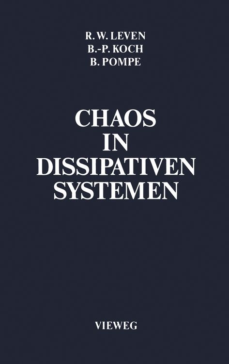 Produktbild: Chaos in dissipativen Systemen