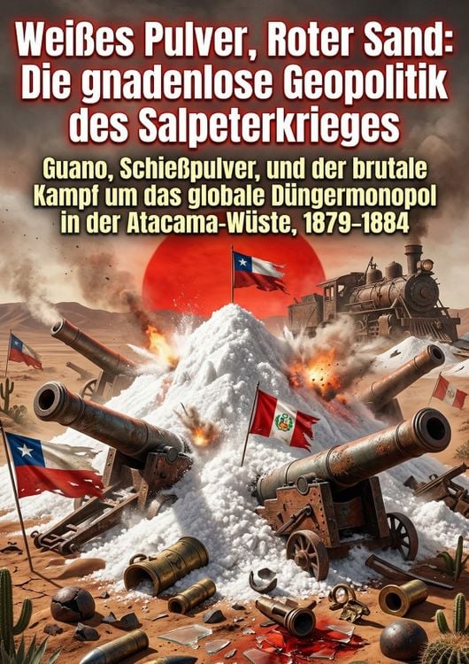 Produktbild: Wei&szlig;es Pulver, Roter Sand: Die gnadenlose Geopolitik des Salpeterkrieges