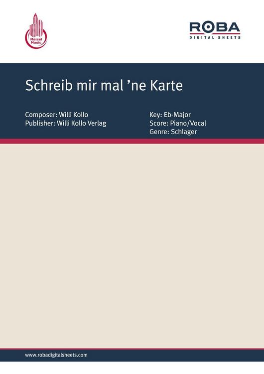 Produktbild: Schreib mir mal 'ne Karte