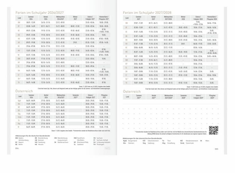 Produktbild: Ch&auml;ff-Timer mini 26/27 17 Monate A6+ sort.(3)