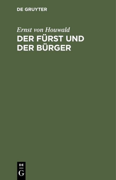 Produktbild: Der F&uuml;rst und der B&uuml;rger