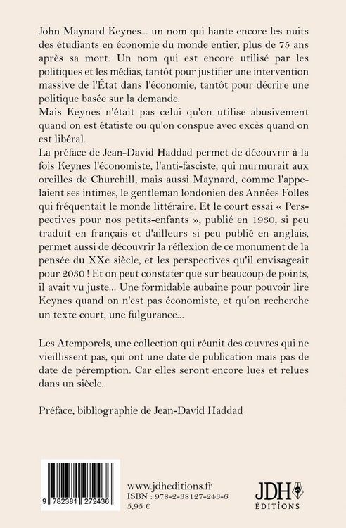 Produktbild: Perspectives pour nos petits-enfants 1930 - 2030
