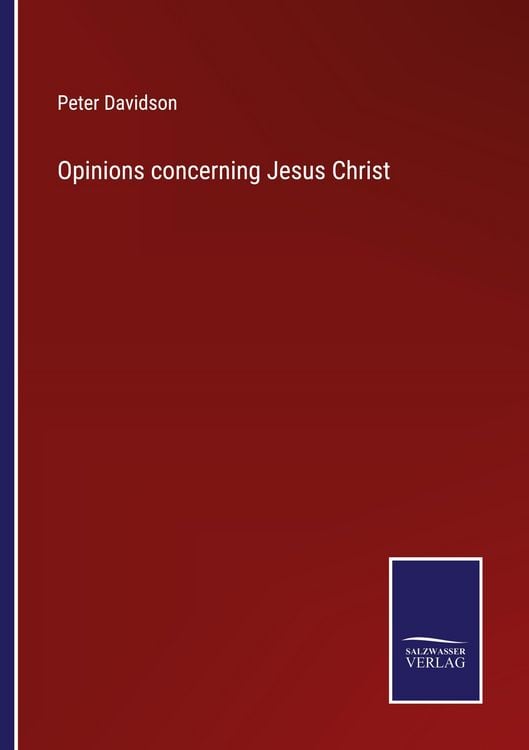 Produktbild: Opinions concerning Jesus Christ