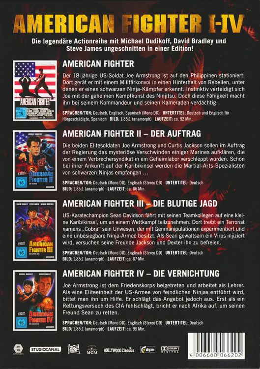 Produktbild: American Fighter 1-4