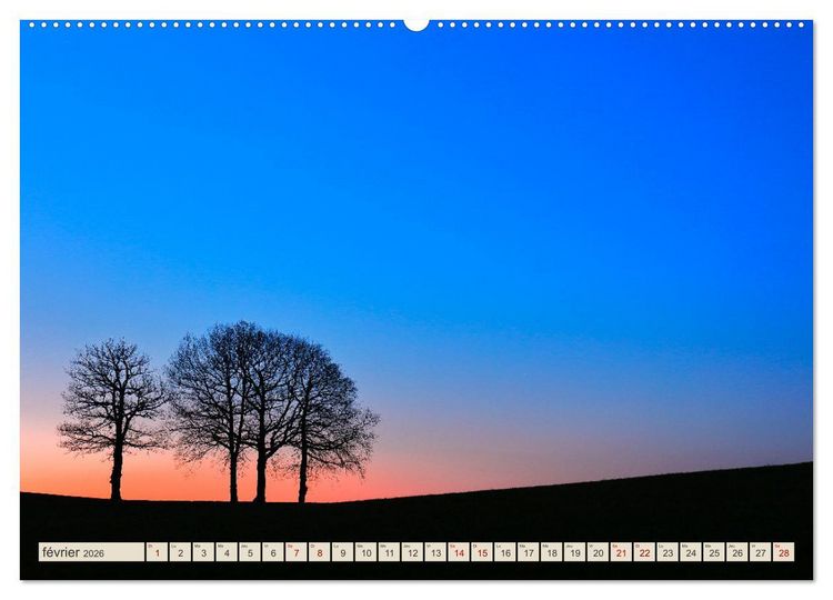 Produktbild: L'Allemagne, tes paysages (Calendrier mural 2026 DIN A2 vertical) calendrier de bureau