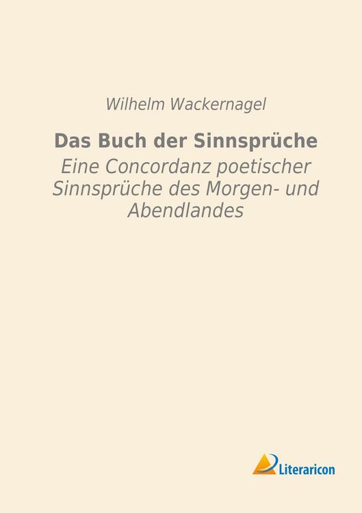 Produktbild: Das Buch der Sinnspr&uuml;che