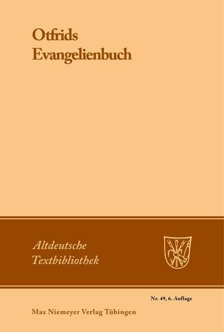 Produktbild: Otfrids Evangelienbuch