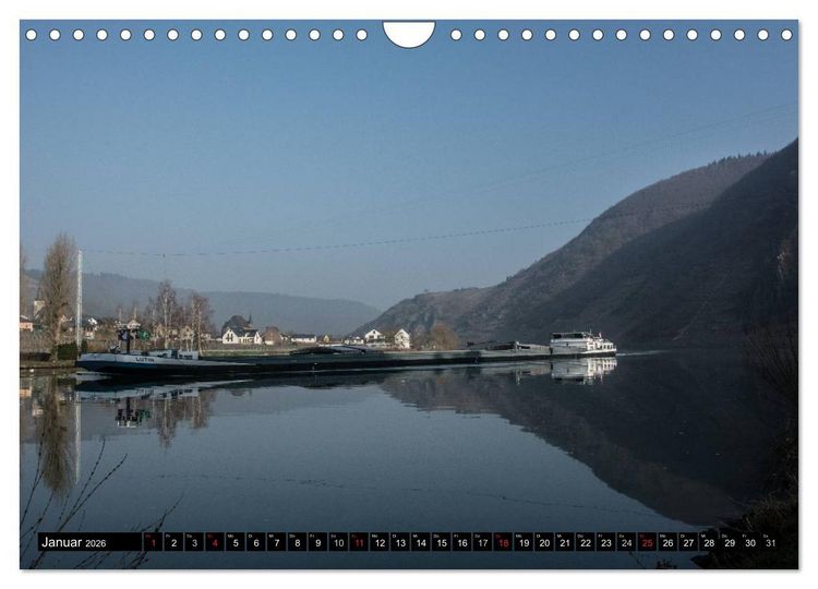 Produktbild: Mosel Impressionen Mystische Burgen und magische Orte (Wandkalender 2026 DIN A4 quer), CALVENDO Monatskalender