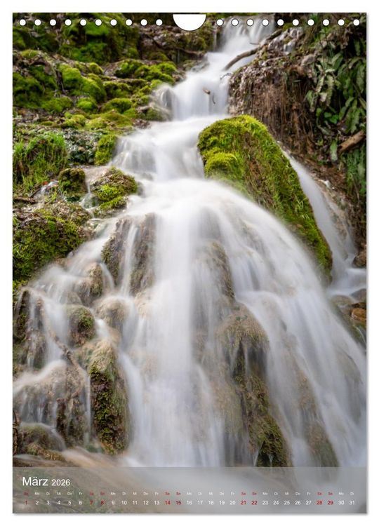 Produktbild: Bad Urach Wasserf&auml;lle (Wandkalender 2026 DIN A4 hoch), CALVENDO Monatskalender