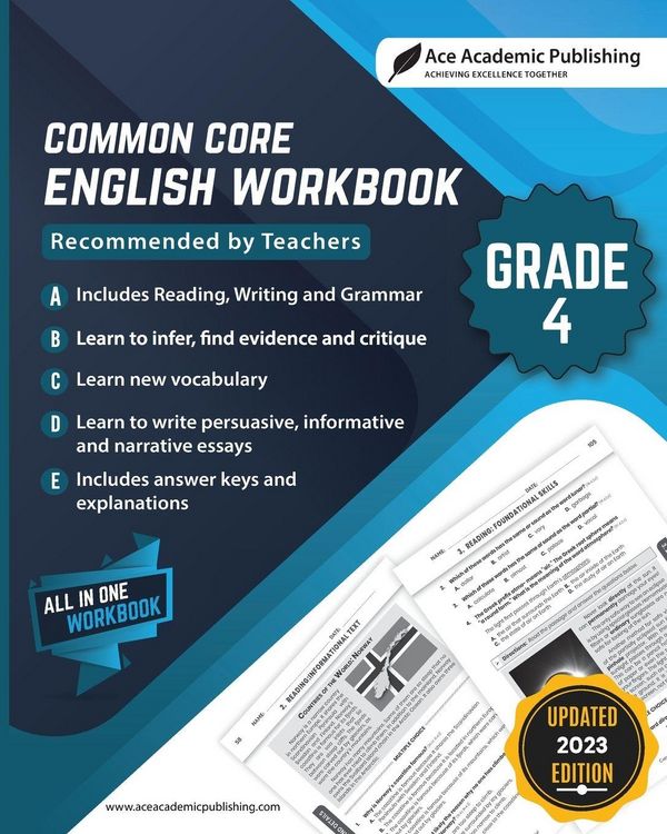 Produktbild: Common Core English Workbook