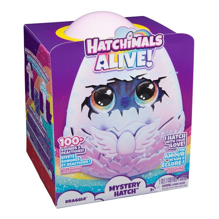 Produktbild: Hatchimals Big Egg - Secret Hatch Draggle