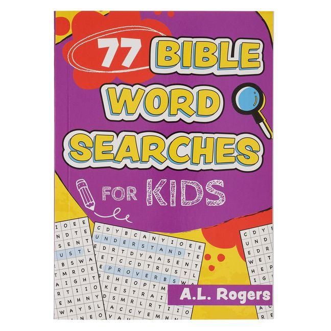 Produktbild: 77 Bible Word Searches for Kids