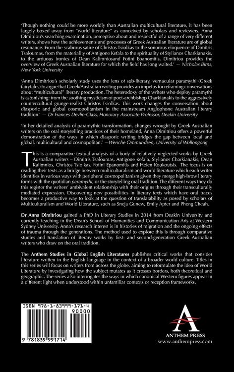 Produktbild: Reading Greek Australian Literature through the Paramythi