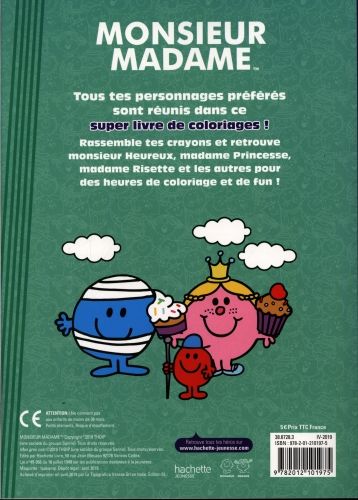 Produktbild: Monsieur Madame : mon gros colo