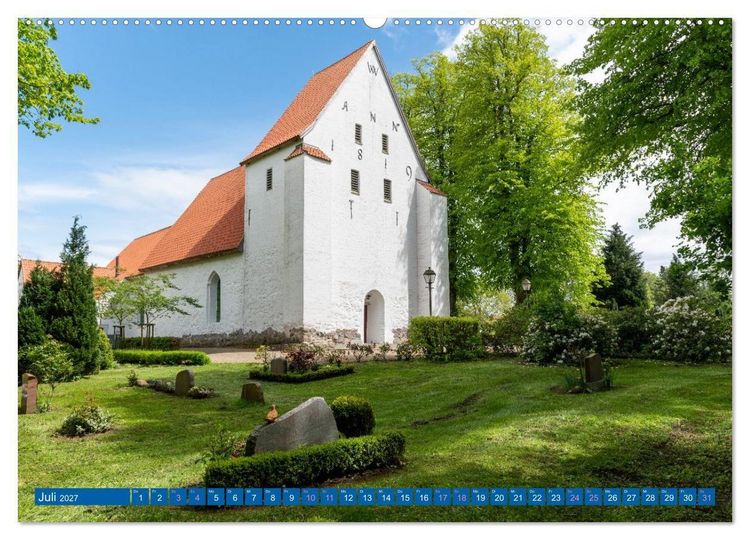 Produktbild: Unterwegs entlang der Schlei (hochwertiger Premium Wandkalender 2027 DIN A2 quer), Kunstdruck in Hochglanz