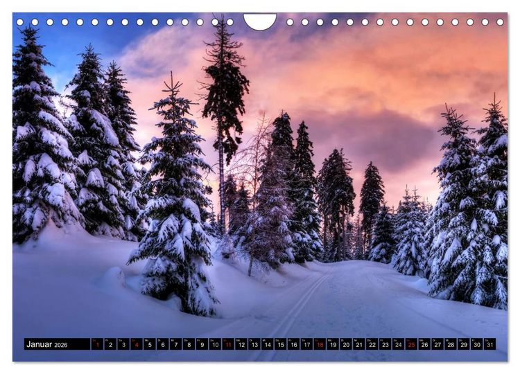 Produktbild: Harz Landschaften (Wandkalender 2026 DIN A4 quer), CALVENDO Monatskalender