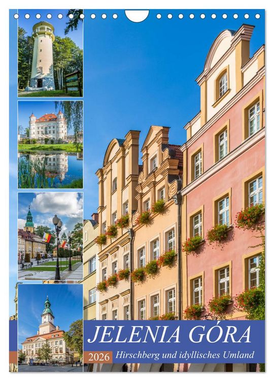 Produktbild: JELENIA G&Oacute;RA Hirschberg und idyllisches Umland (Wandkalender 2026 DIN A4 hoch), CALVENDO Monatskalender