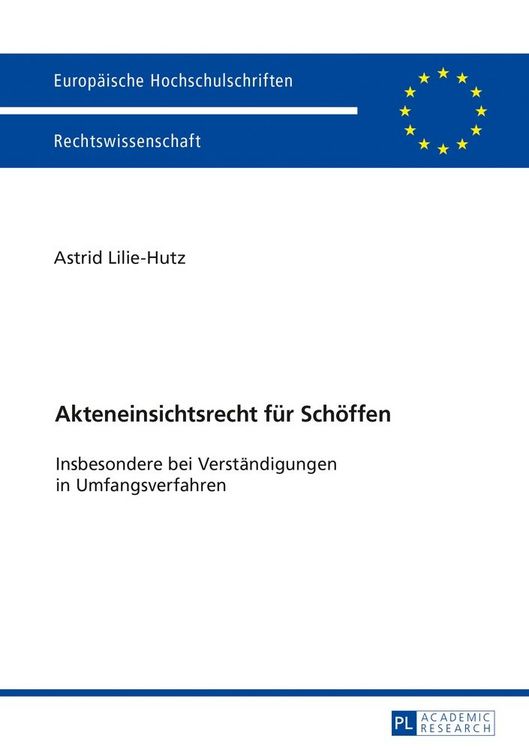 Produktbild: Akteneinsichtsrecht f&uuml;r Sch&ouml;ffen