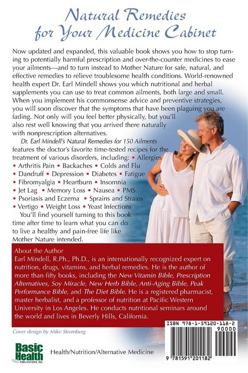 Produktbild: Dr. Earl Mindell's Natural Remedies for 150 Ailments
