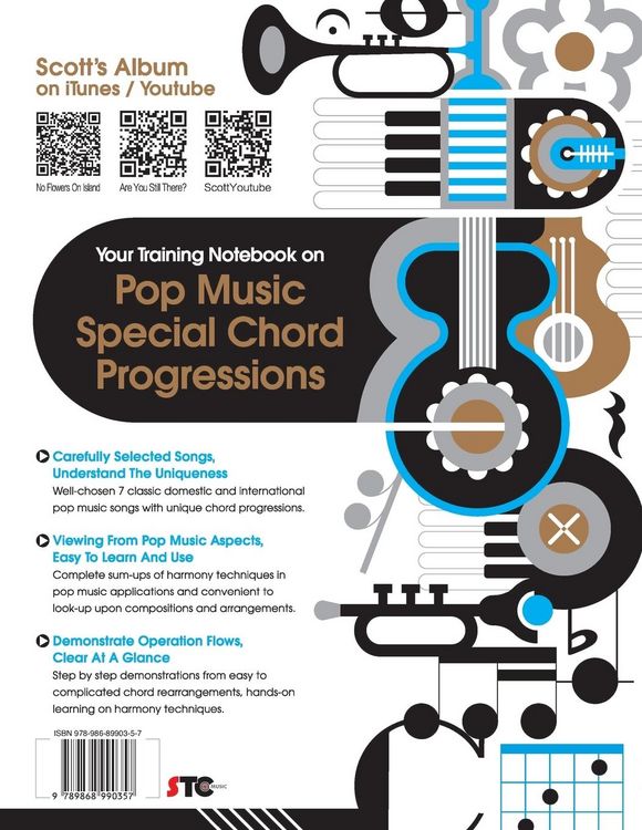 Produktbild: Your Training Notebook On Pop Music Special Chord Progressions