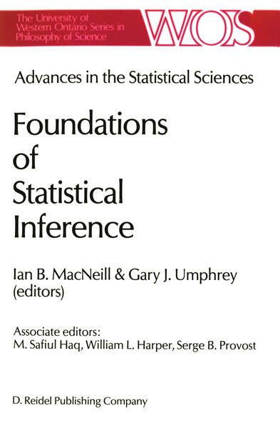 Produktbild: Advances in the Statistical Sciences: Foundations of Statistical Inference