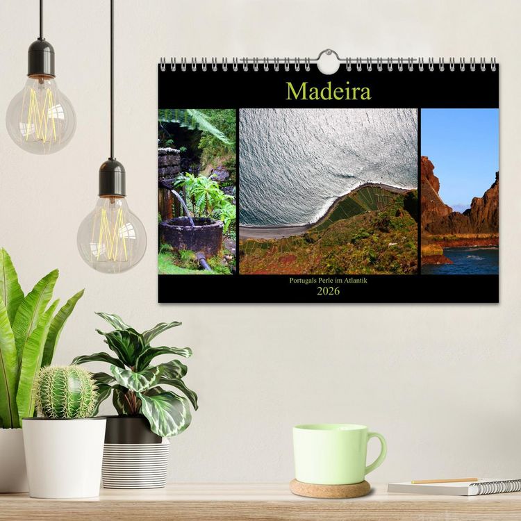 Produktbild: Madeira - Portugals Perle im Atlantik (Wandkalender 2026 DIN A4 quer), CALVENDO Monatskalender