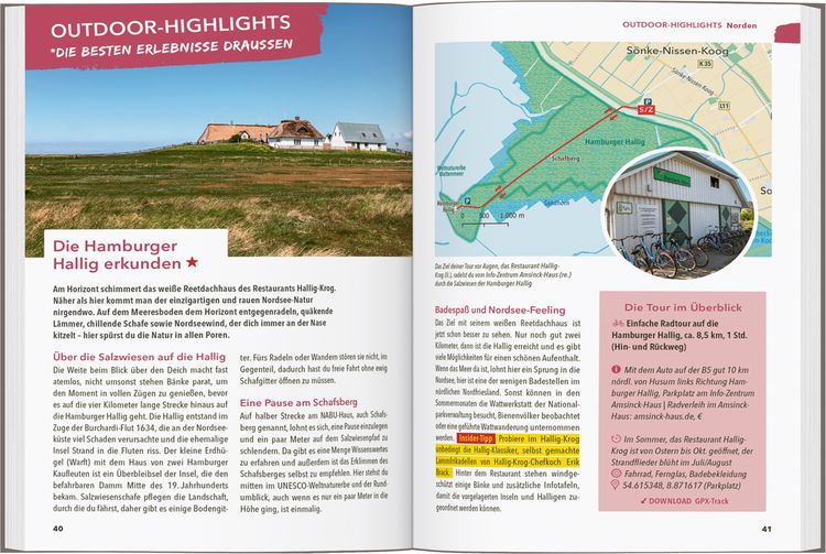Produktbild: MARCO POLO OUTDOOR GUIDE Reisef&uuml;hrer Nordseek&uuml;ste Schleswig-Holstein