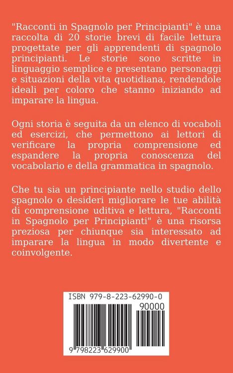 Produktbild: Racconti in Spagnolo per Principianti