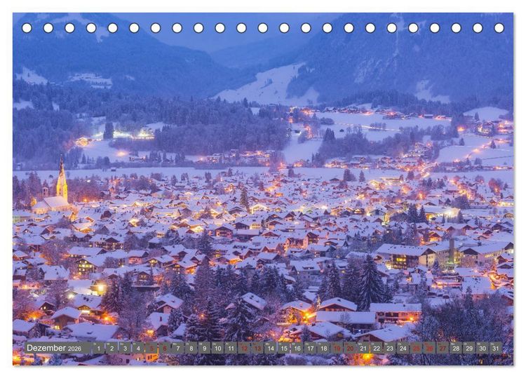 Produktbild: Faszination Oberallg&auml;u (Tischkalender 2026 DIN A5 quer), CALVENDO Monatskalender