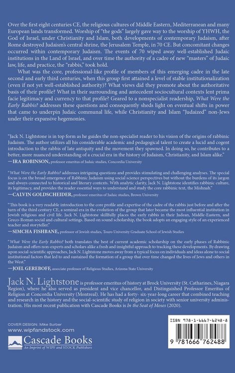 Produktbild: What Were the Early Rabbis?