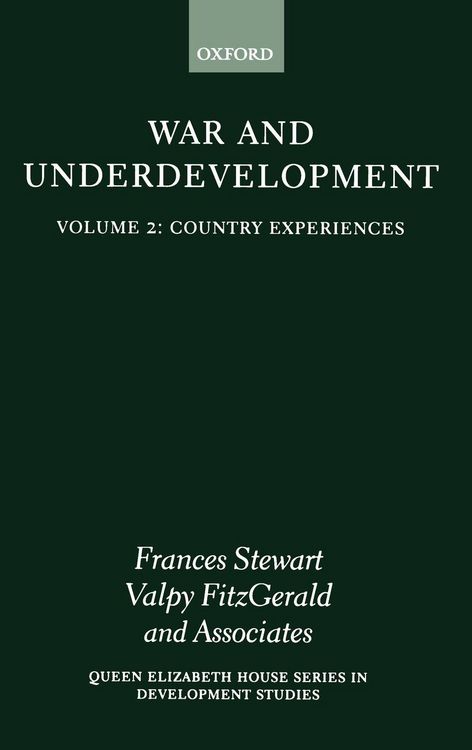 Produktbild: War and Underdevelopment Volume 2