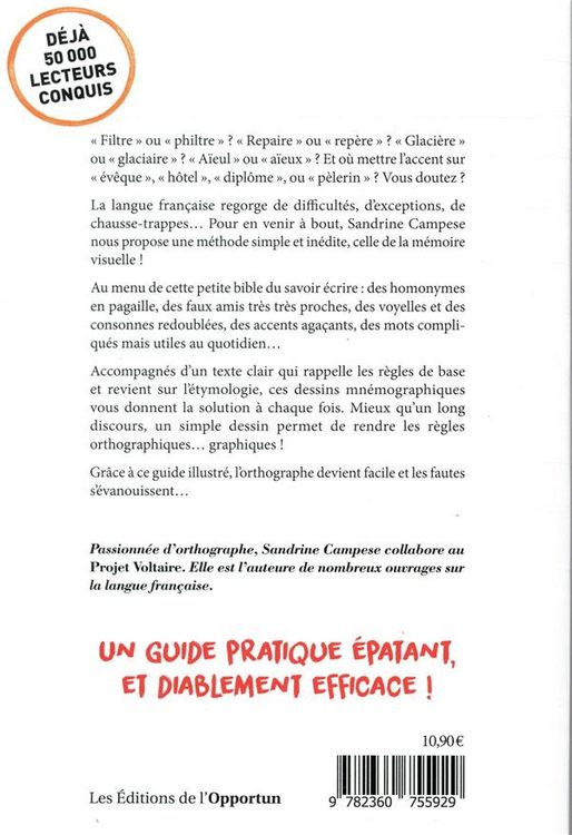 Produktbild: 250 dessins pour ne plus faire de fautes