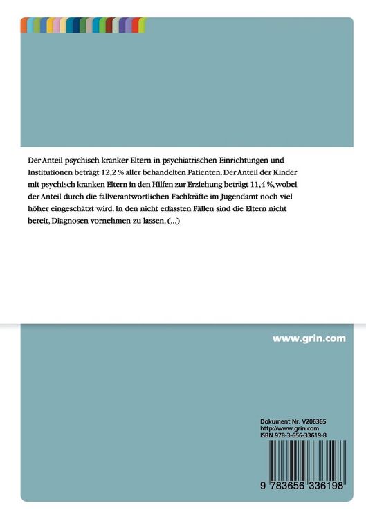 Produktbild: Psychisch kranke Eltern