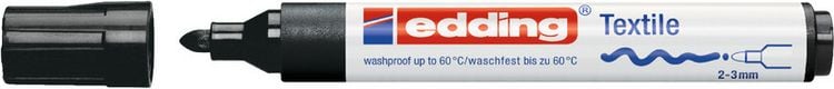 Produktbild: EDDING&reg; Textil Marker 4500, schwarz