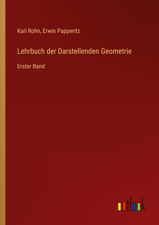 Produktbild: Lehrbuch der Darstellenden Geometrie