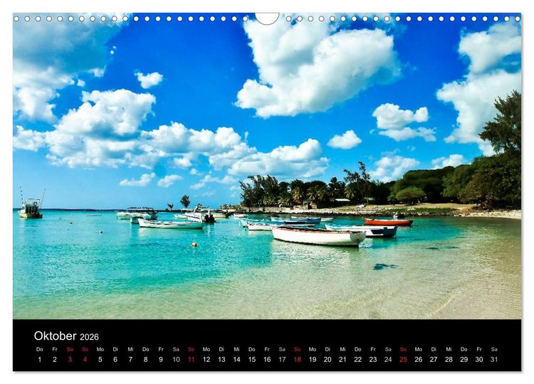 Produktbild: Mauritius - Moments (Wandkalender 2026 DIN A3 quer), CALVENDO Monatskalender
