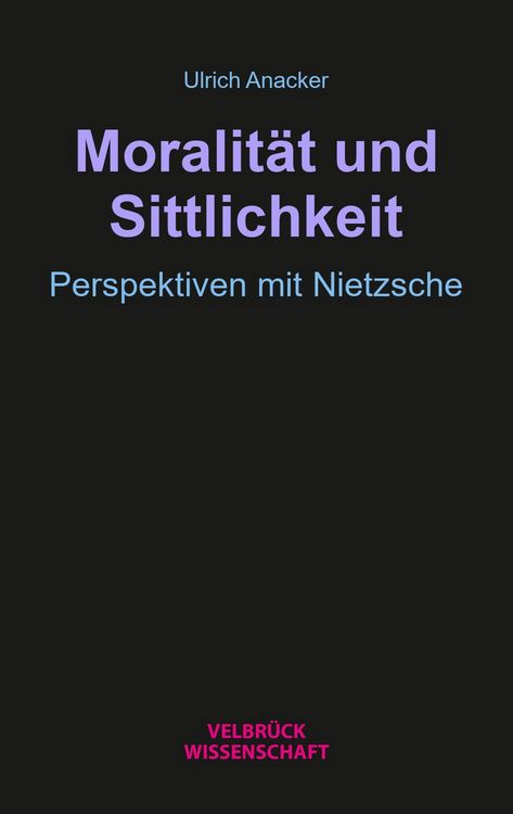 Produktbild: Moralit&auml;t und Sittlichkeit