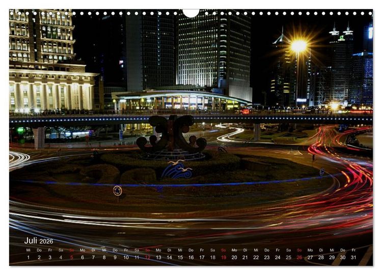 Produktbild: Shanghai - faszinierende Facetten (Wandkalender 2026 DIN A3 quer), CALVENDO Monatskalender