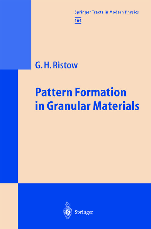 Produktbild: Pattern Formation in Granular Materials