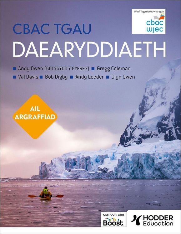 Produktbild: CBAC TGAU Daearyddiaeth Ail Argraffiad (WJEC GCSE Geography Second Edition Welsh-language edition)
