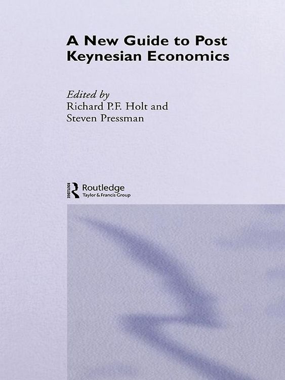 Produktbild: A New Guide to Post-Keynesian Economics