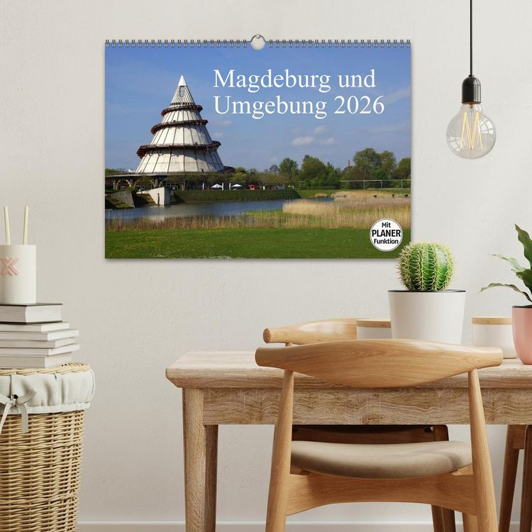 Produktbild: Magdeburg und Umgebung 2026 (Wandkalender 2026 DIN A3 quer), CALVENDO Monatskalender