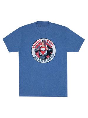 Produktbild: Fight Evil, Read Books: 2017 Men's Design Unisex T-Shirt Small