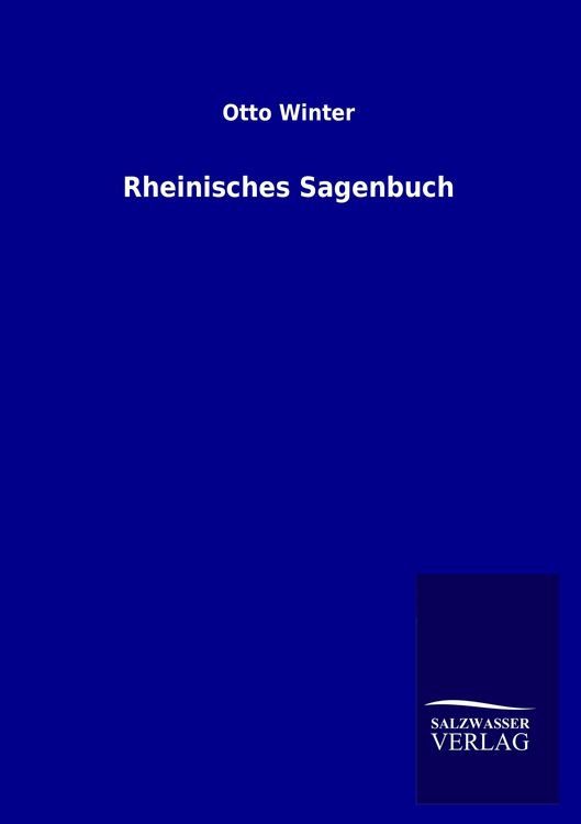 Produktbild: Rheinisches Sagenbuch