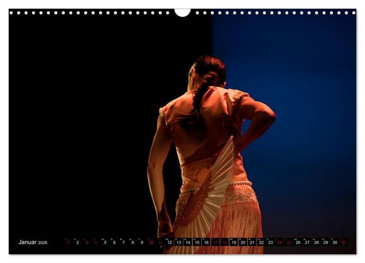 Produktbild: Flamenco. Spanischer Tanz (Wandkalender 2026 DIN A3 quer), CALVENDO Monatskalender