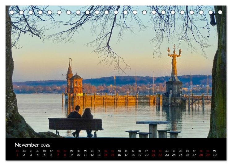 Produktbild: Konstanz - Juwel am Bodensee (Tischkalender 2026 DIN A5 quer), CALVENDO Monatskalender