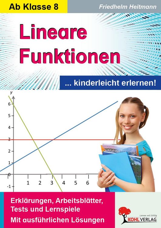 Produktbild: Lineare Funktionen kinderleicht erlernen