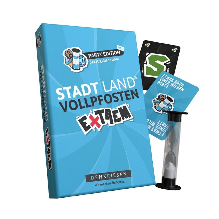Produktbild: DENKRIESEN - STADT LAND VOLLPFOSTEN&reg; - Extrem - PARTY EDITION - "Jetzt gehts ru