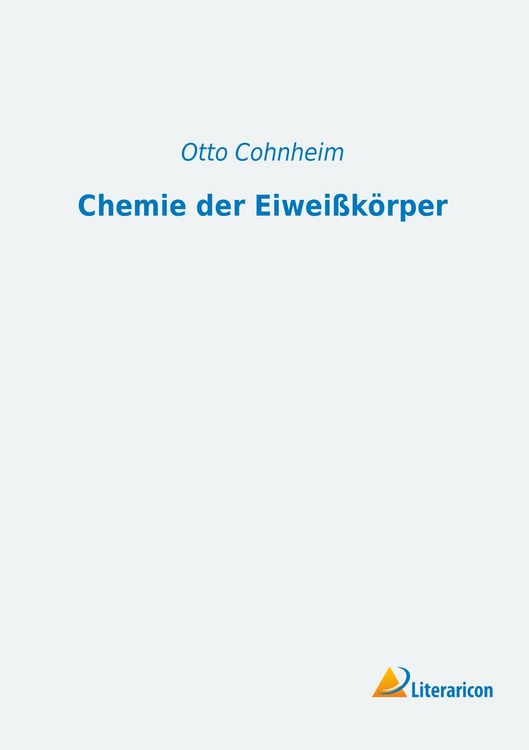 Produktbild: Chemie der Eiwei&szlig;k&ouml;rper