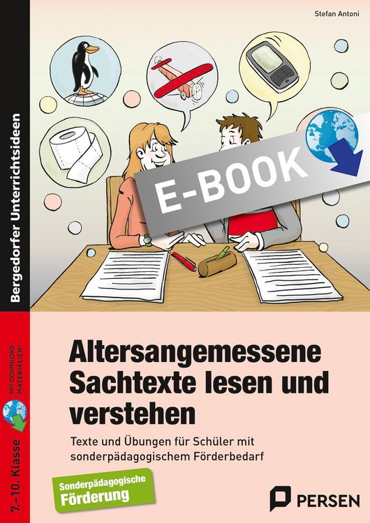 Produktbild: Altersangemessene Sachtexte lesen und verstehen
